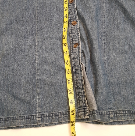 LL Bean size 12 Denim Dress - Picture 7 of 7